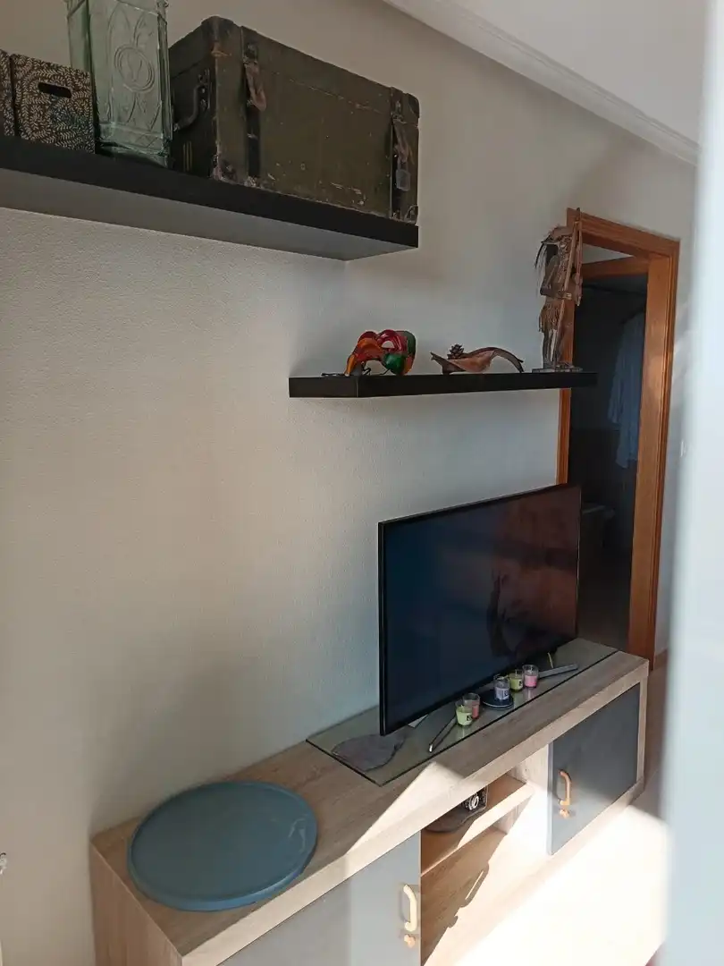 Sala d'estar de Apartament de lloguer en Santa Pola amb Aire condicionat, Calefacció i Moblat