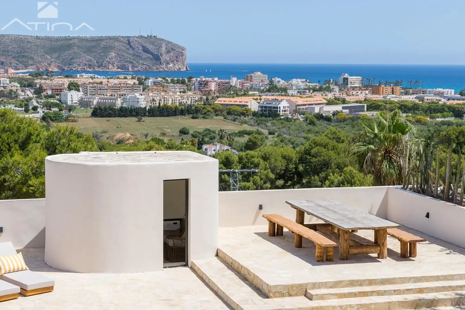 Terraza de Casa o chalet en venta en Jávea / Xàbia con Aire acondicionado, Calefacción y Jardín privado