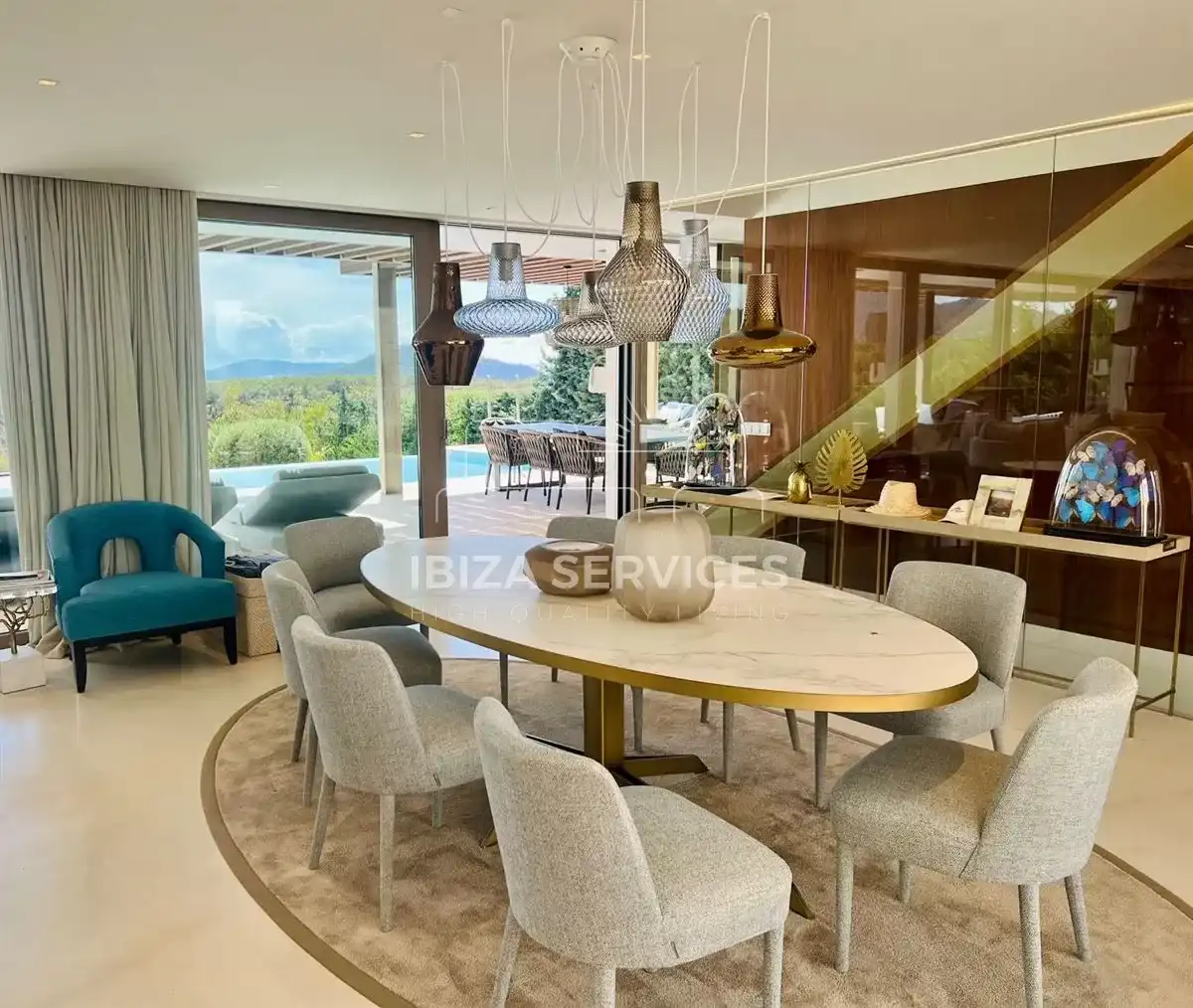Chalet con piscina en venta en Es Cubells, imagen 18
