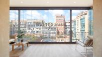 Exterior view of Flat for sale in  Barcelona Capital  with Air Conditioner, Heating and Terrace