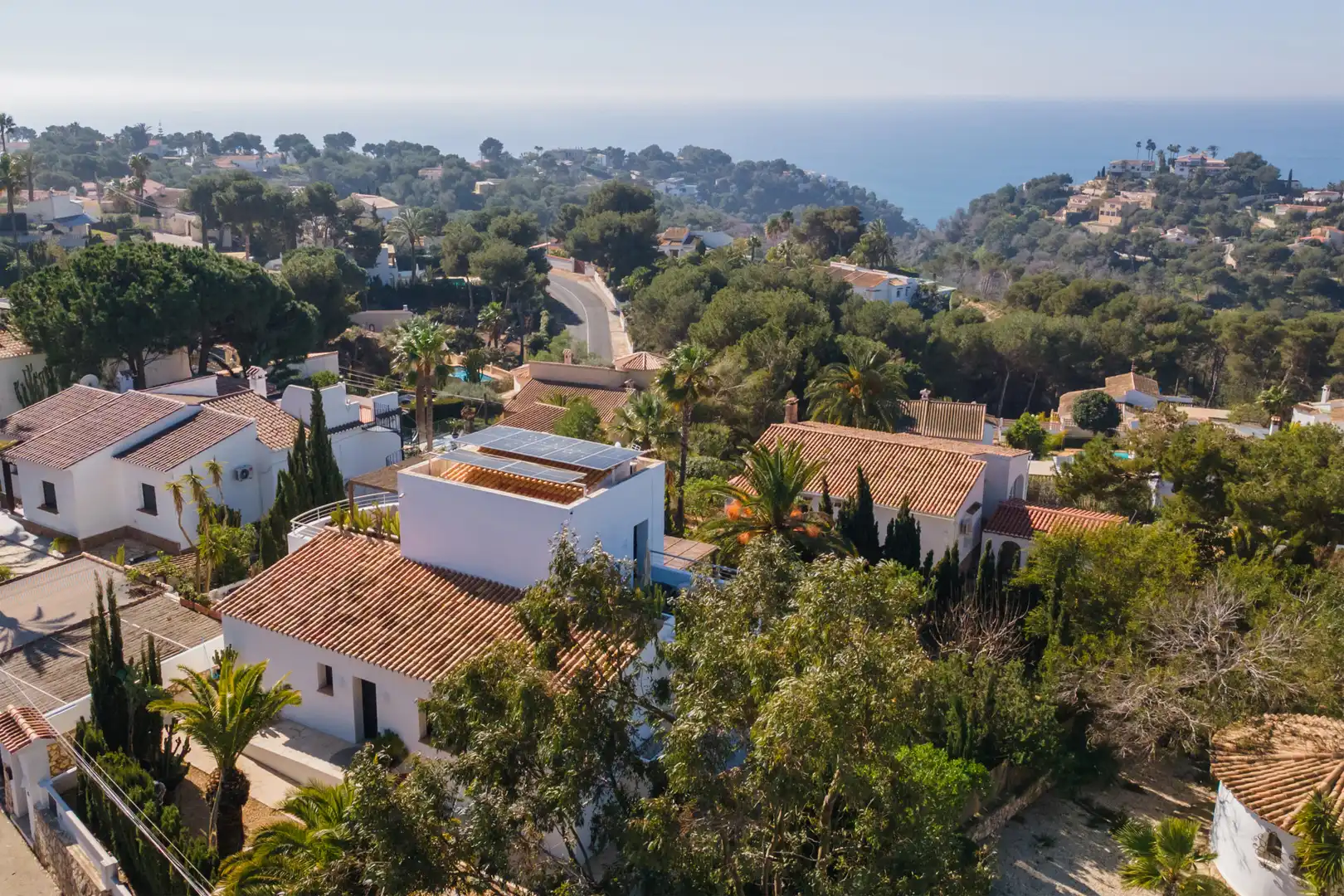 Exterior view of Houses for sale in Jávea / Xàbia  with Air Conditioner, Heating and Private garden
