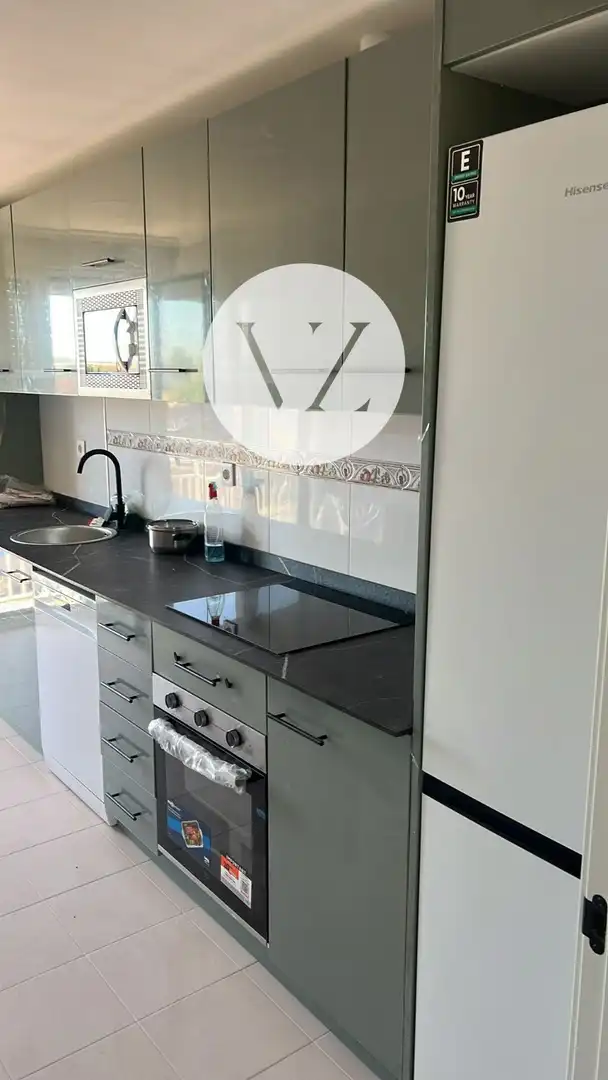 Kitchen of Flat for rent in Pelabravo  with Heating, Terrace and Swimming Pool