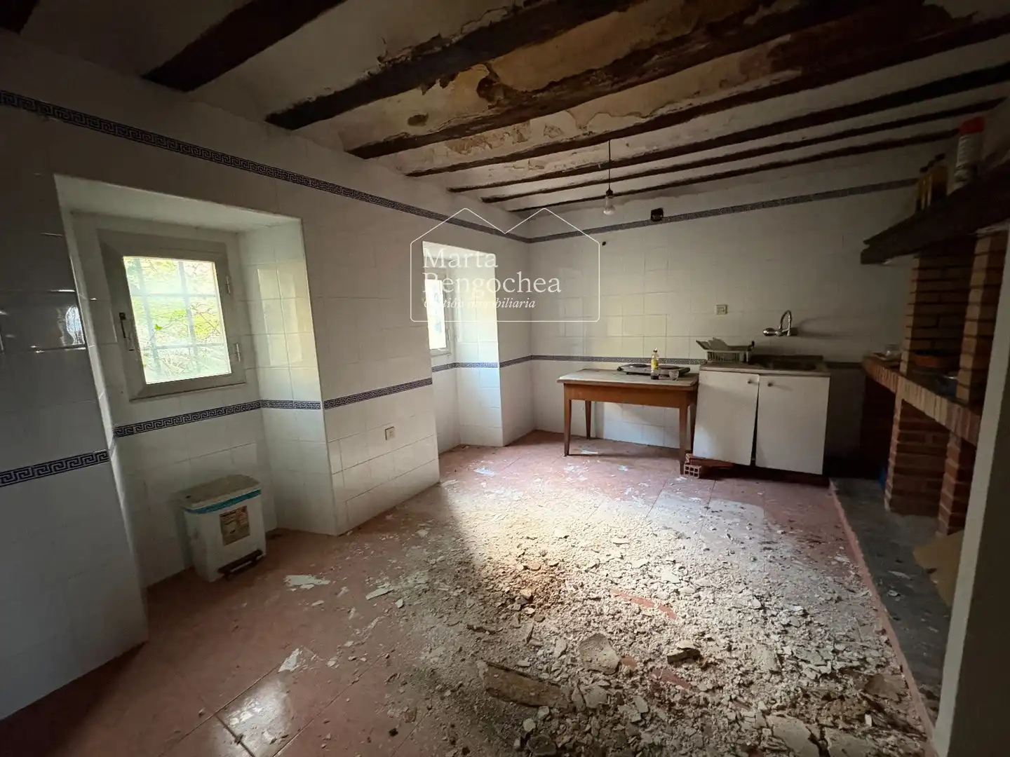 Cuina de Casa o xalet en venda en Lantarón amb Calefacció