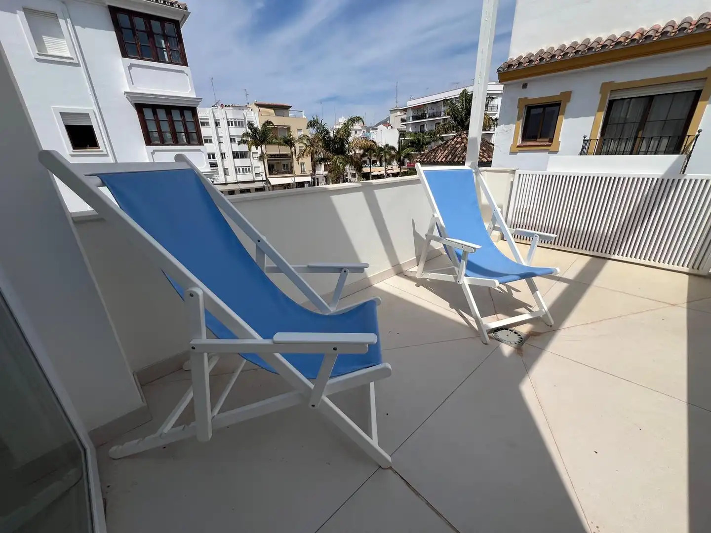 Terrassa de Casa adosada en venda en Estepona amb Aire condicionat, Calefacció i Terrassa