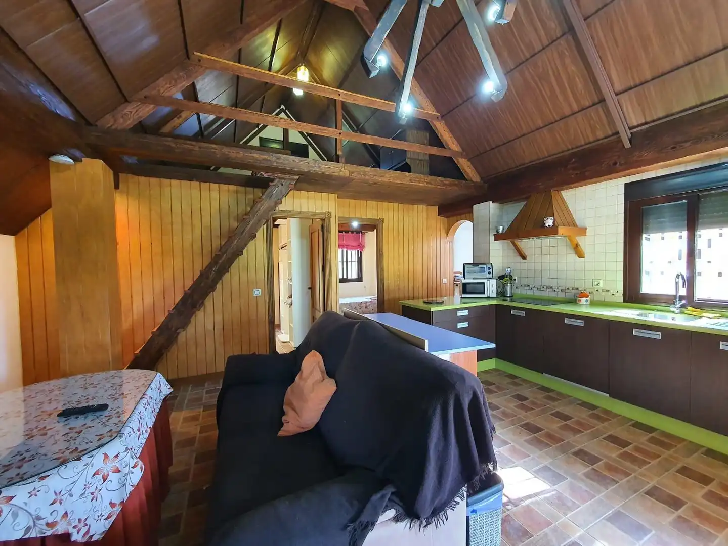 Cocina de Casa o chalet en venta en Chipiona con Aire acondicionado, Jardín privado y Terraza