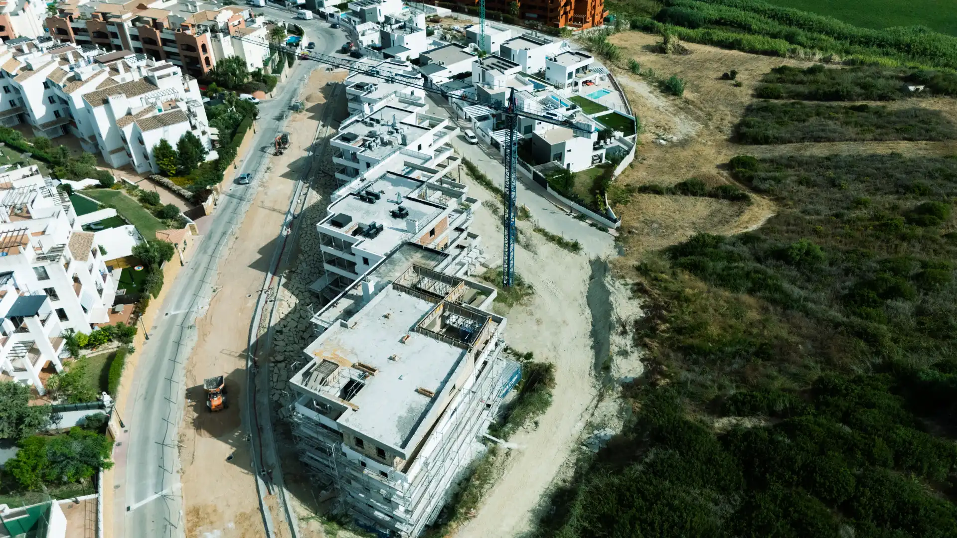 Außenansicht von Dachboden zum Verkauf in Manilva mit Klimaanlage, Terrasse und Abstellraum