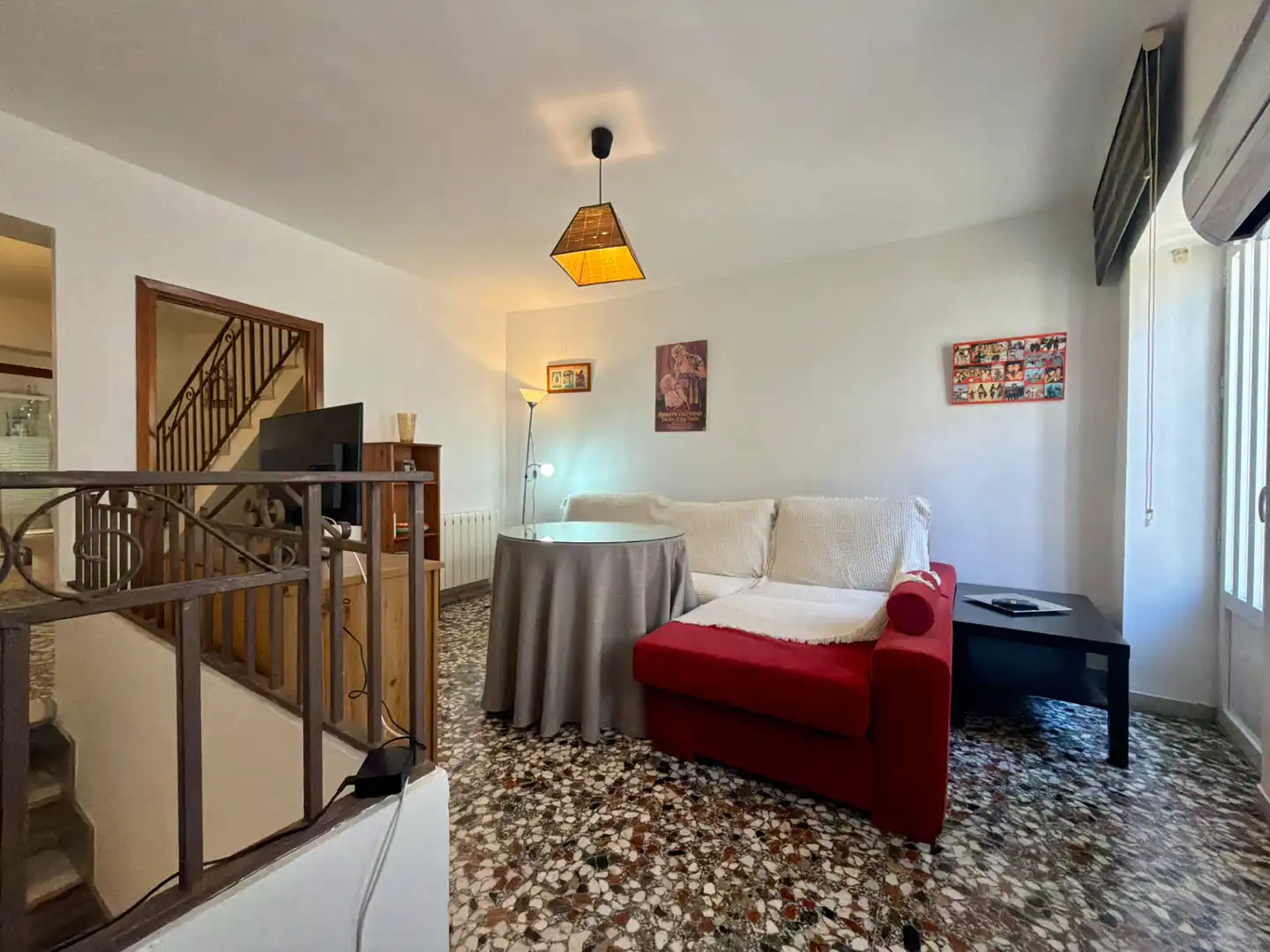 Sala d'estar de Casa o xalet en venda en Canjáyar amb Aire condicionat, Terrassa i Traster