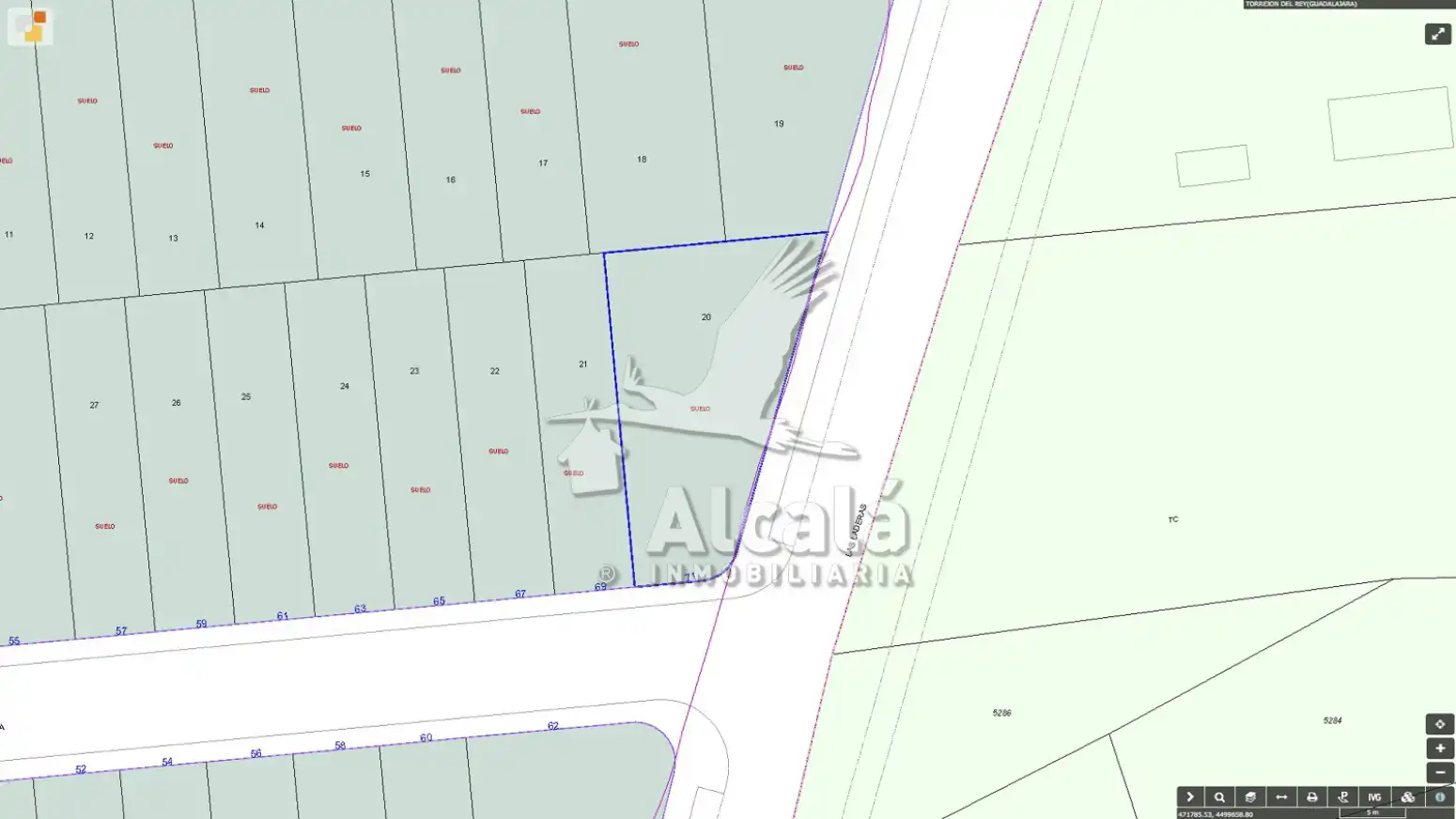 Terreno en venta en Torrejón del Rey