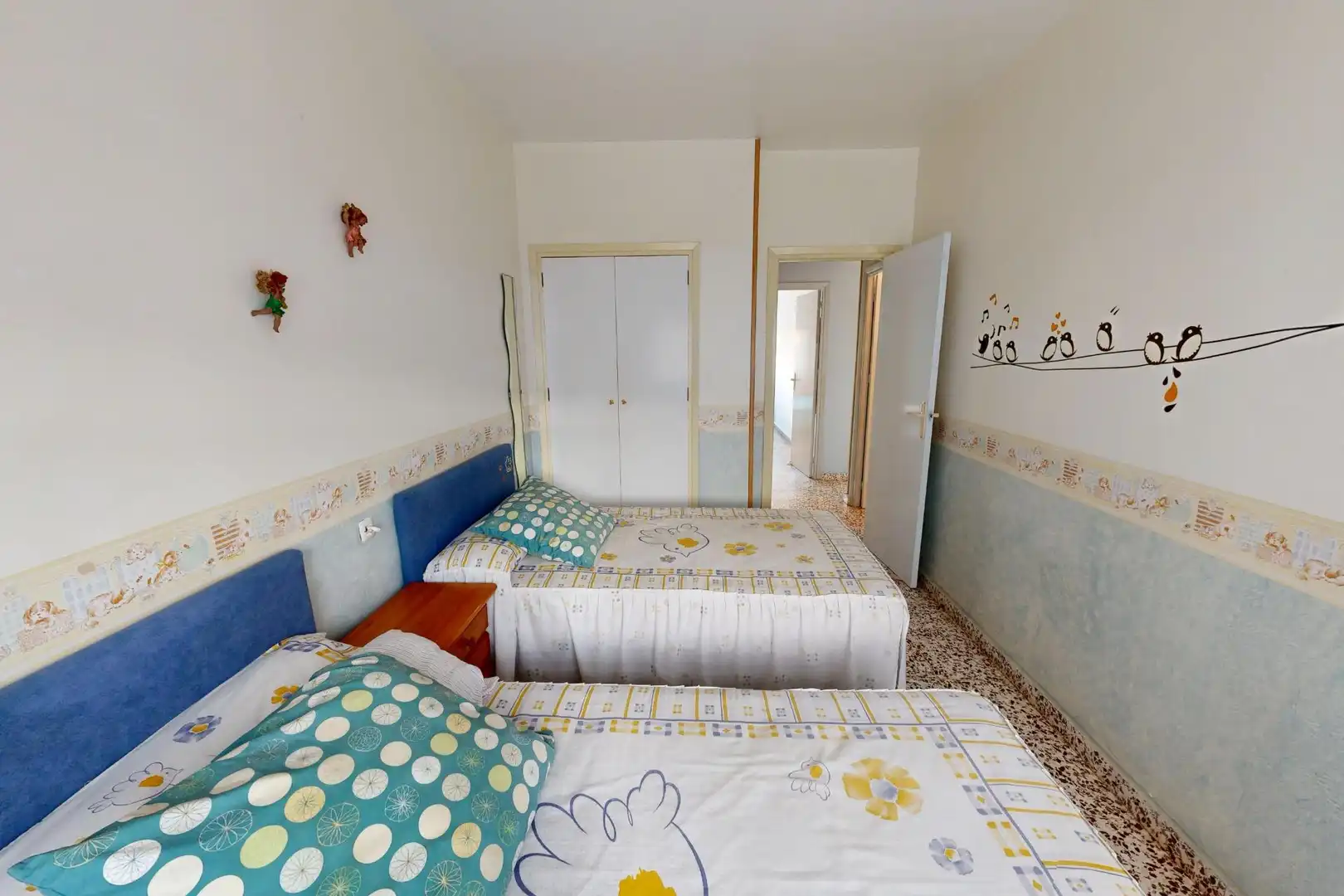 Dormitori de Casa adosada en venda en Cartagena amb Jardí privat, Terrassa i Traster