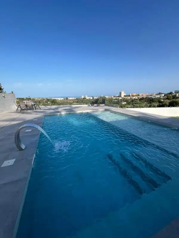 Swimming pool of Houses for sale in Málaga  with Air Conditioner, Heating and Private garden