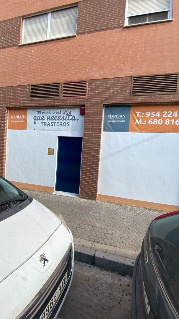 Vista exterior de Trastero de alquiler en  Sevilla Capital