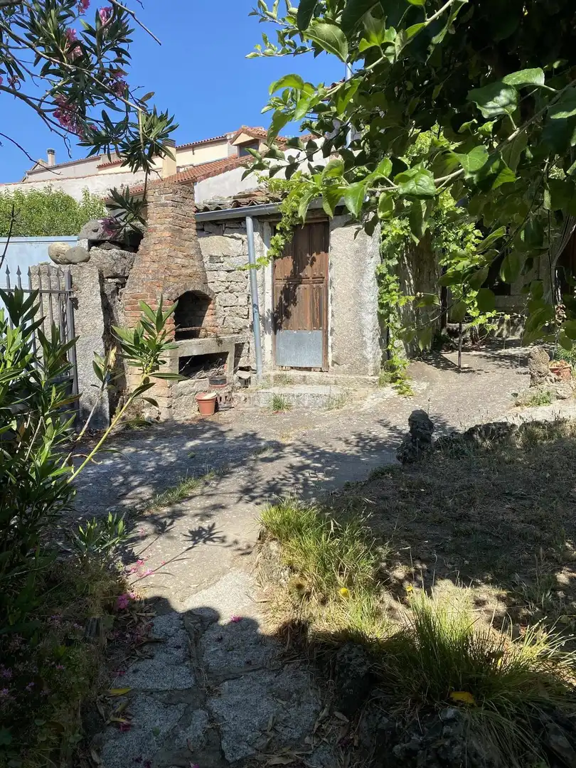 Jardín de Casa o chalet en venta en Los Santos  con Calefacción y Amueblado