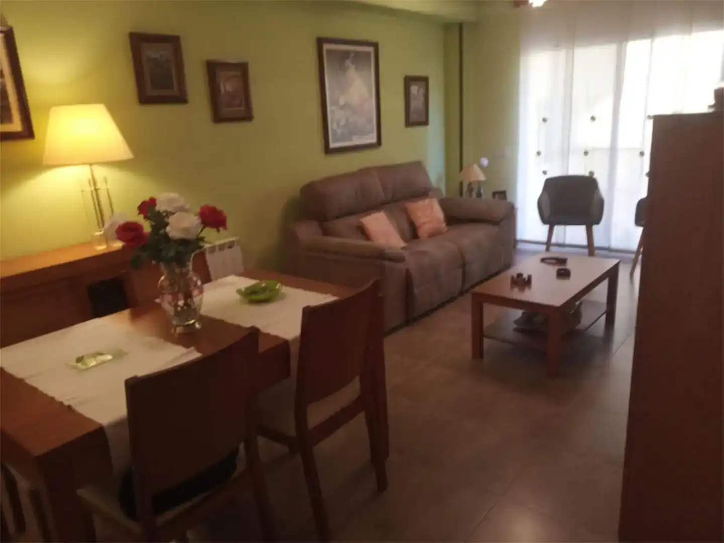 Sala d'estar de Casa adosada en venda en Alfara de Carles amb Aire condicionat i Forn