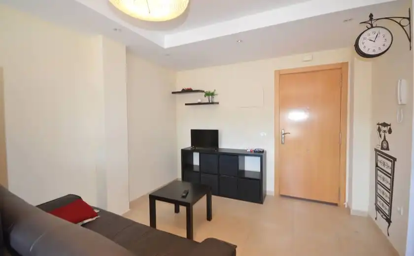 Wohnzimmer von Wohnungen zur Miete in Llanes mit Heizung, Möbliert und Ofen