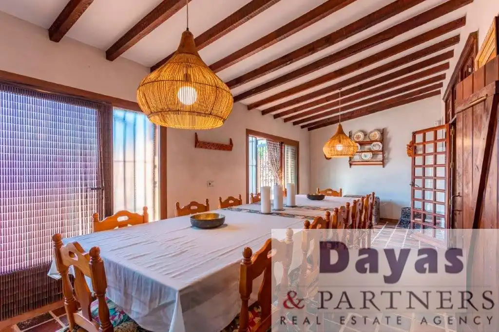 Dining room of Houses for sale in Orihuela  with Private garden, Terrace and Swimming Pool