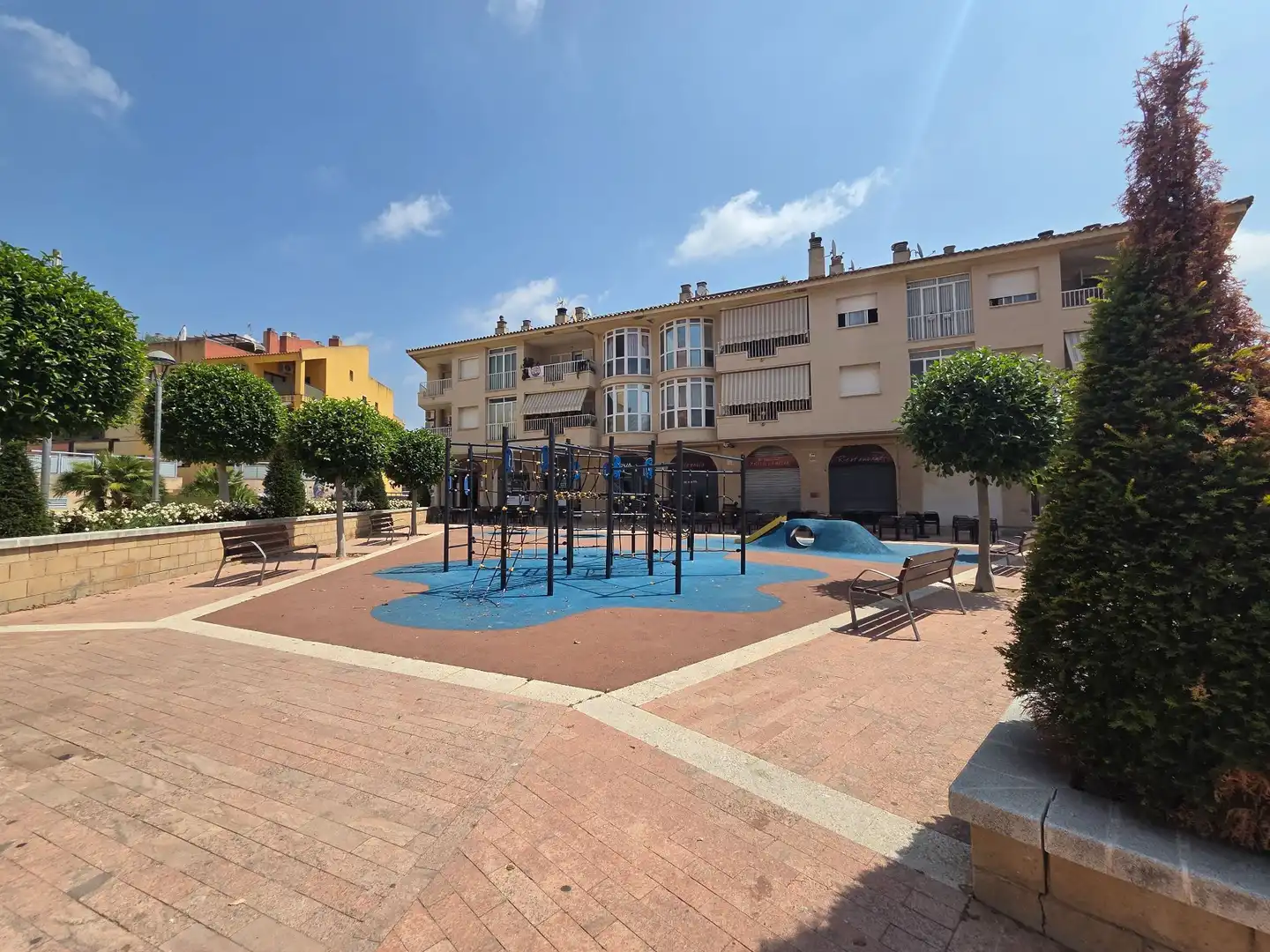 Vista exterior de Piso en venta en Vinyols i els Arcs con Calefacción y Terraza