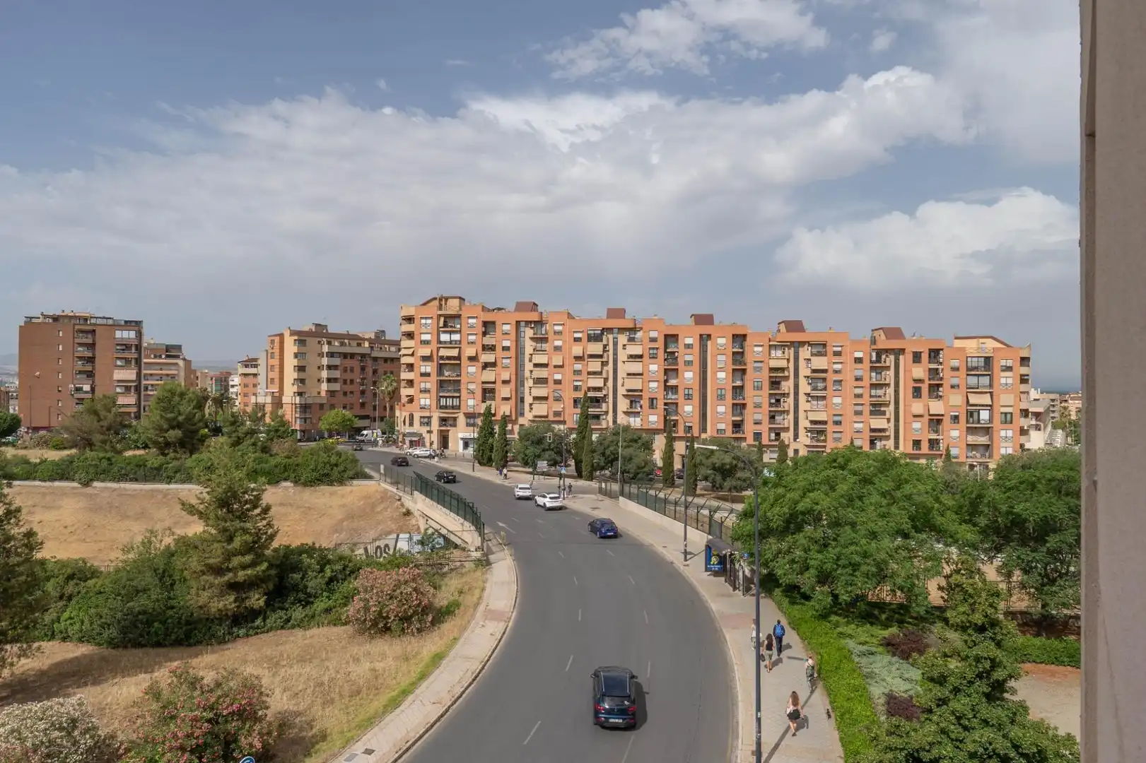 Exterior view of Flat for sale in Granada  with Air Conditioner, Furnished and Balcony