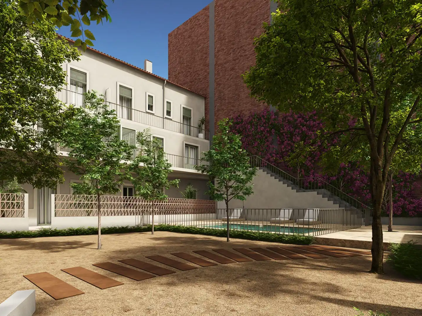 Exterior view of Detached homes for sale in Badalona  with Heating, Parquet flooring and Terrace