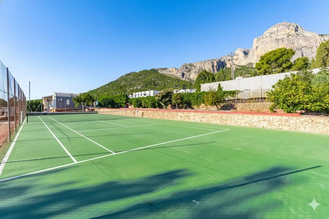 Vista exterior de Casa o chalet en venta en Polop con Aire acondicionado, Calefacción y Jardín privado