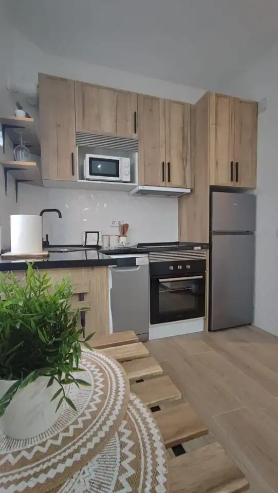 Küche von Wohnung zur Miete in Madrid mit Klimaanlage, Heizung und Möbliert