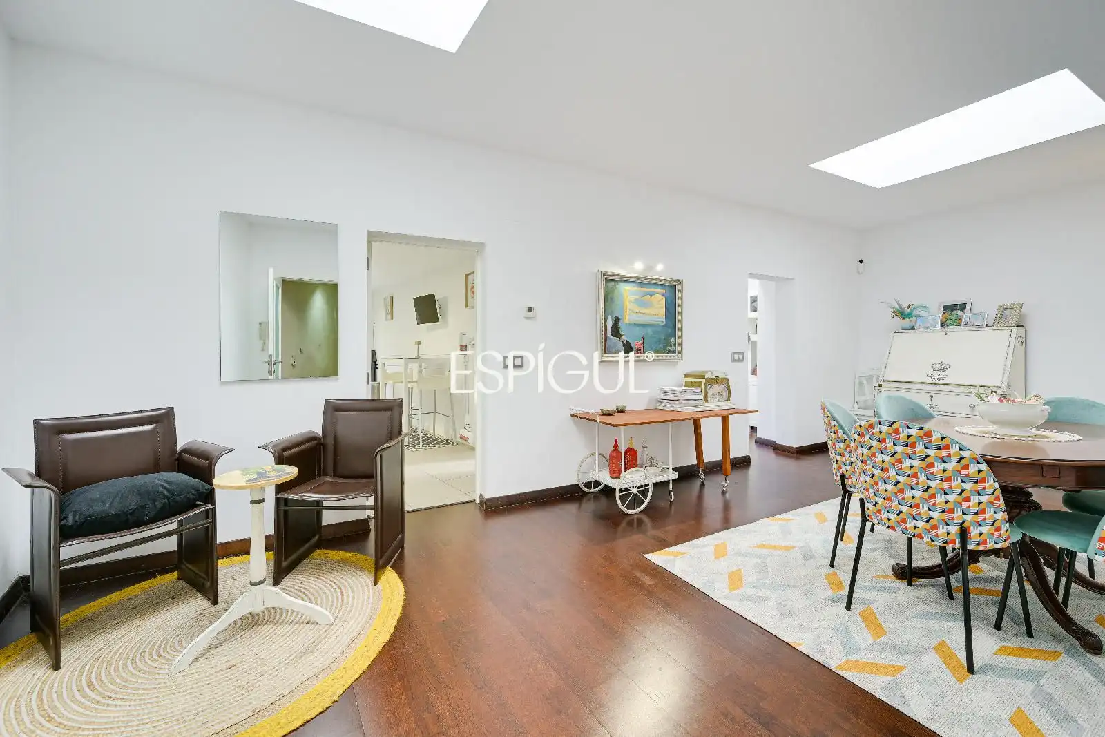 Sala de estar de Casa adosada en venta en Torroella de Montgrí con Aire acondicionado, Calefacción y Terraza
