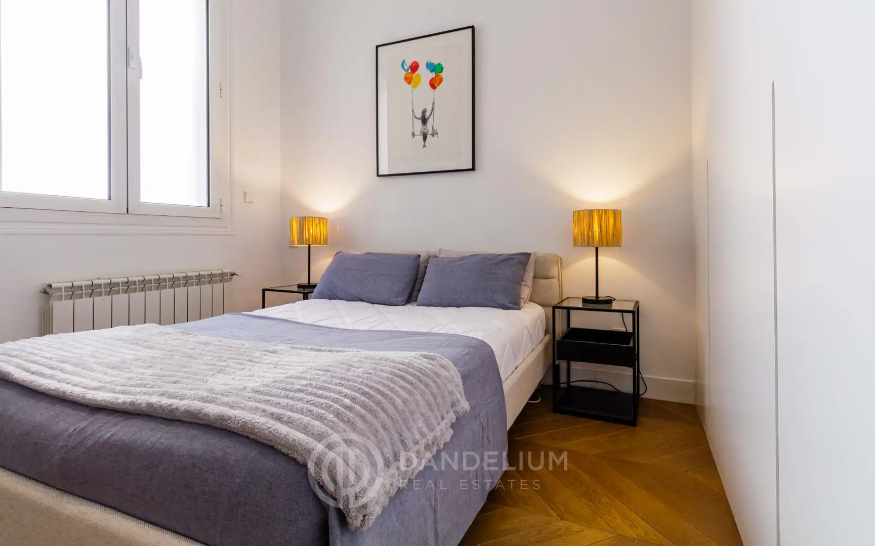 Habitación de Piso de alquiler en Madrid con Aire acondicionado, Calefacción y Parquet