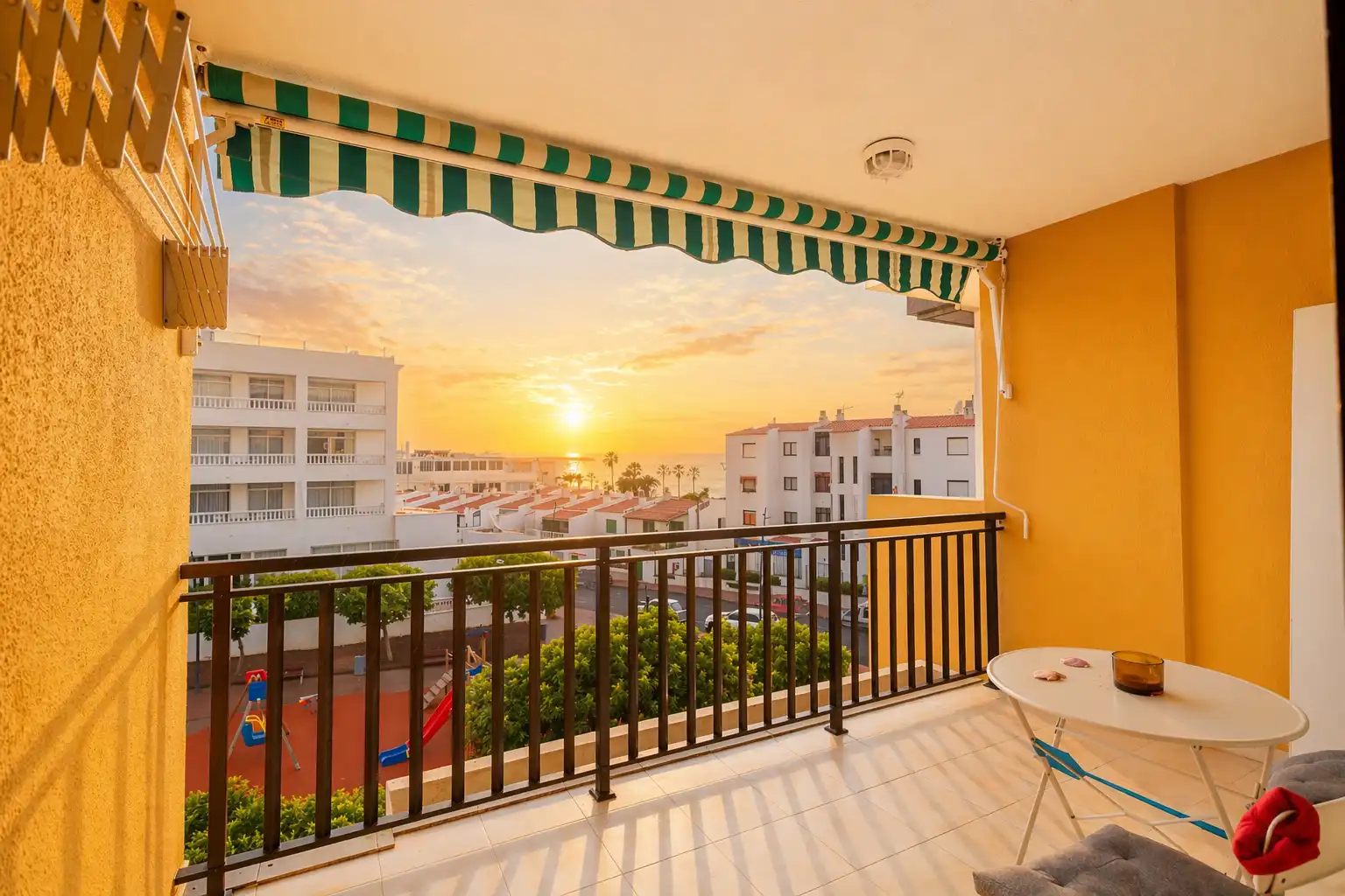 Balcony of Flat for sale in Santiago del Teide  with Terrace, Swimming Pool and Furnished