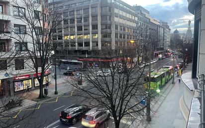 Exterior view of Flat for sale in Bilbao   with Air Conditioner, Heating and Balcony