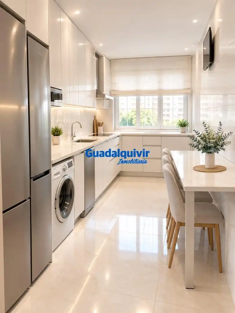 Piso con terraza en venta en Nervión, imagen 4