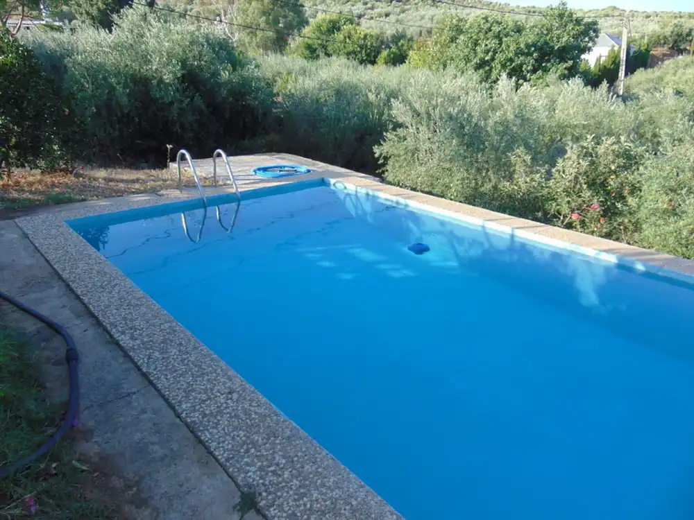 Piscina de Finca rústica en venta en Lora del Río con Aire acondicionado, Calefacción y Terraza