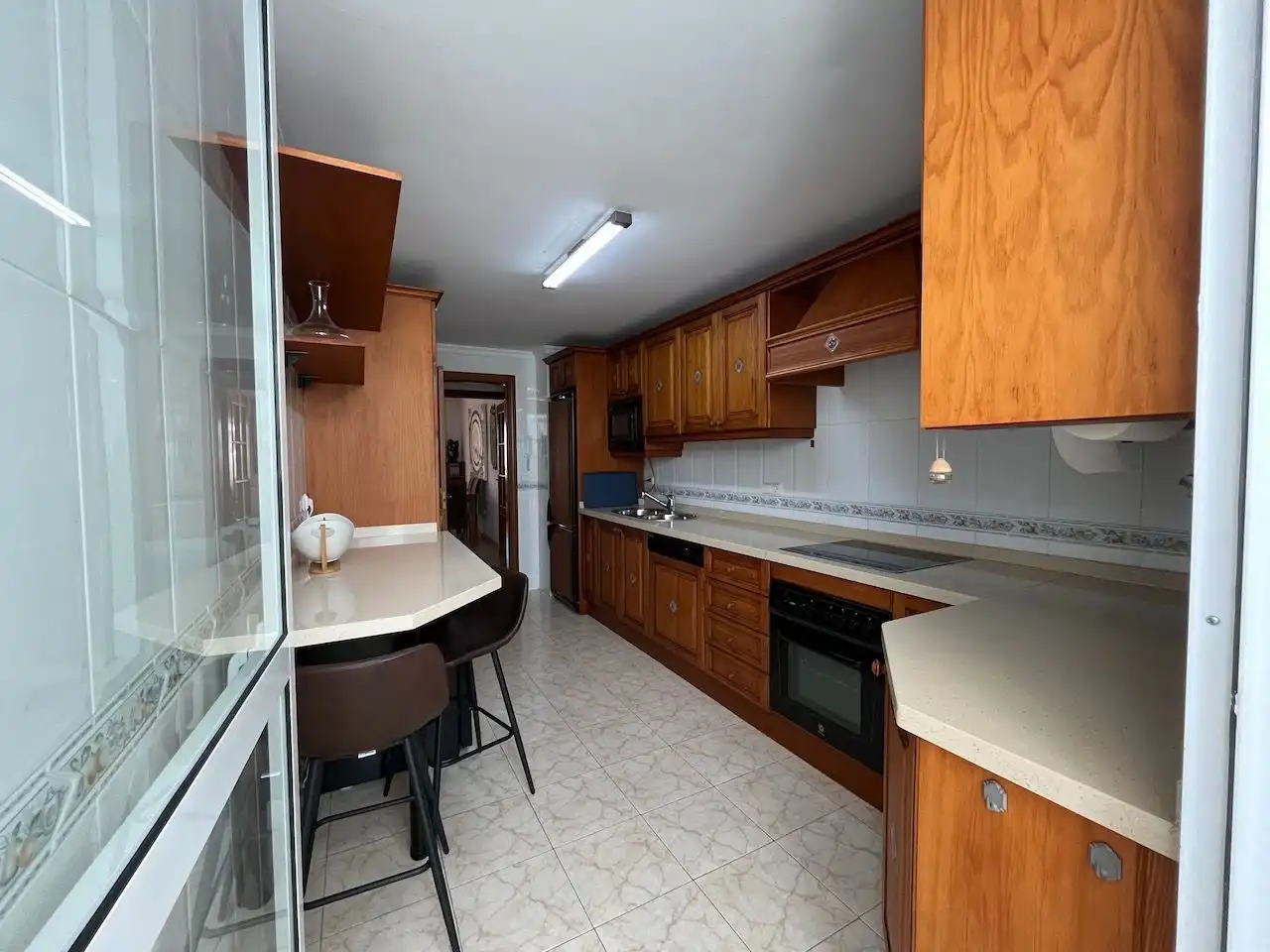 Cocina de Ático de alquiler en Vélez-Málaga con Aire acondicionado, Calefacción y Terraza