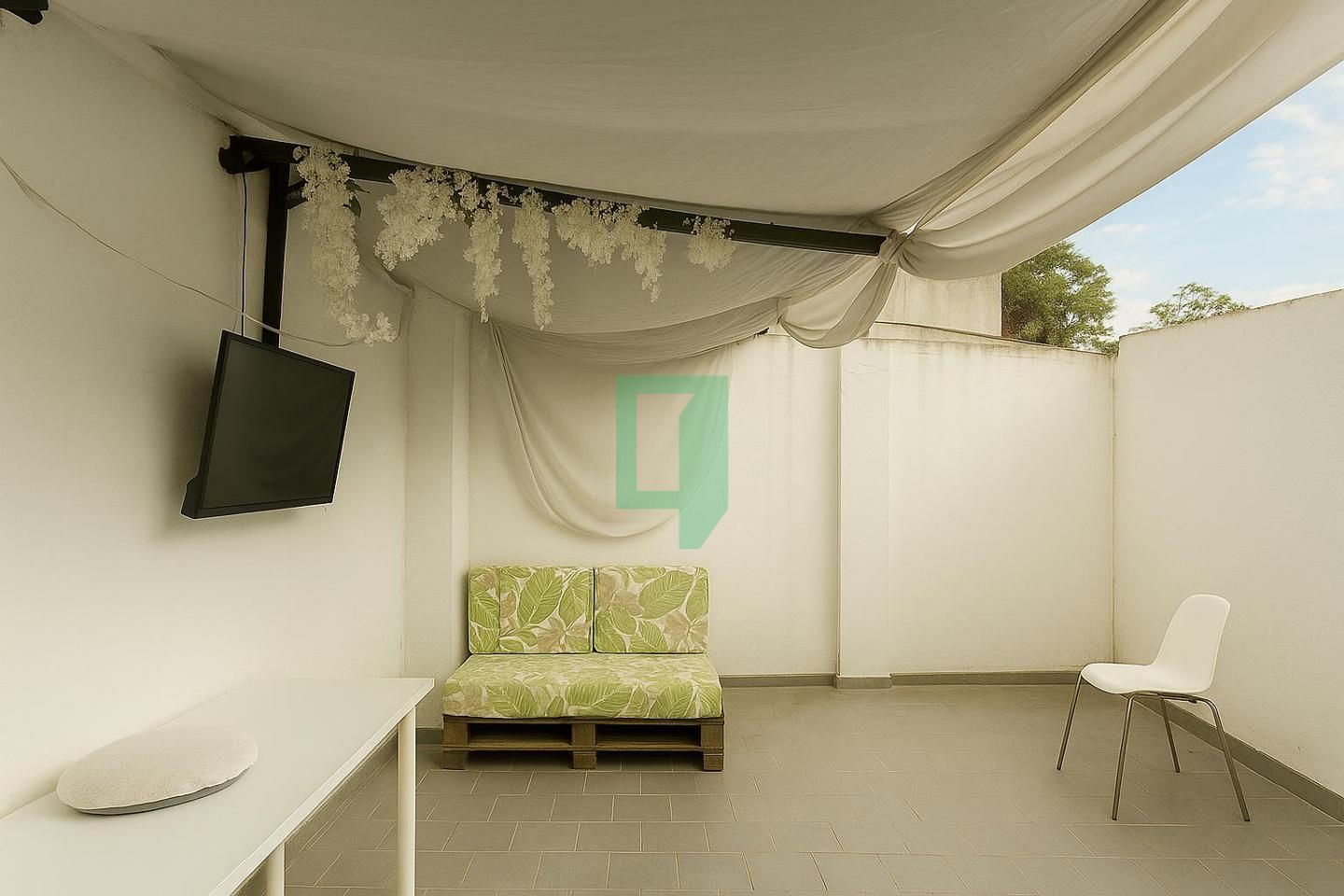 Terrace of Planta baja for sale in Badalona  with Parquet flooring