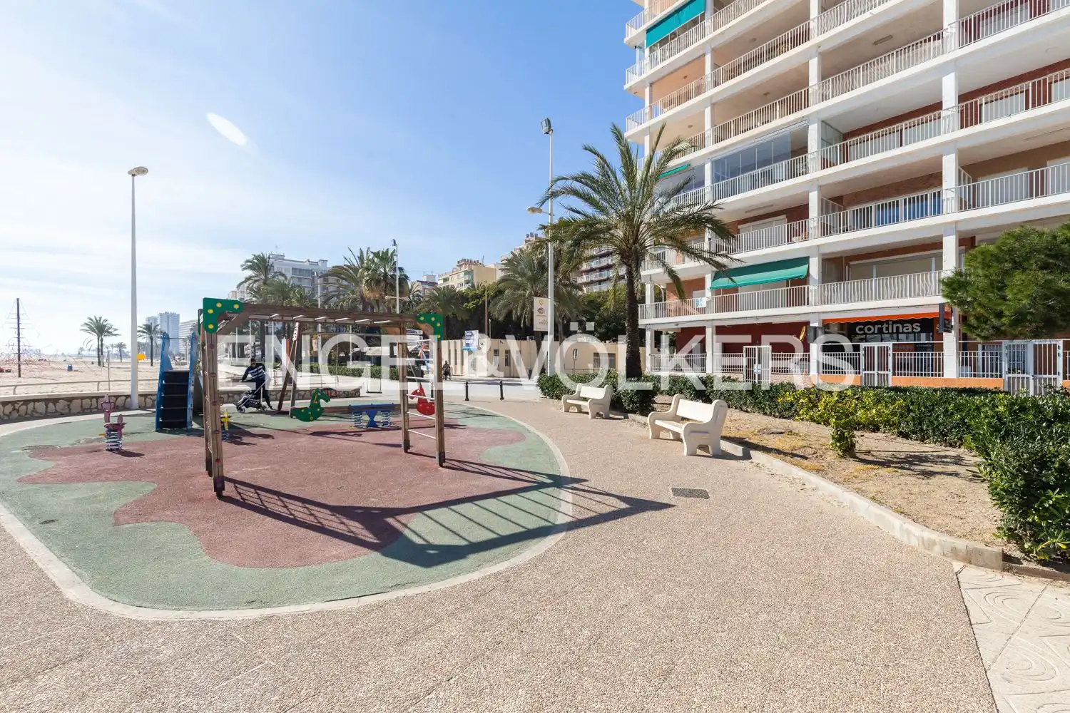 Exterior view of Flat for rent in Cullera  with Heating, Furnished and Balcony