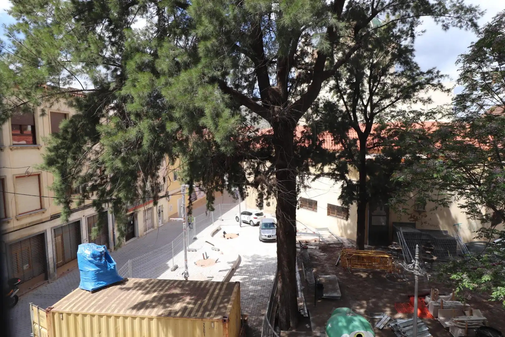 Vista exterior de Piso en venta en Elda
