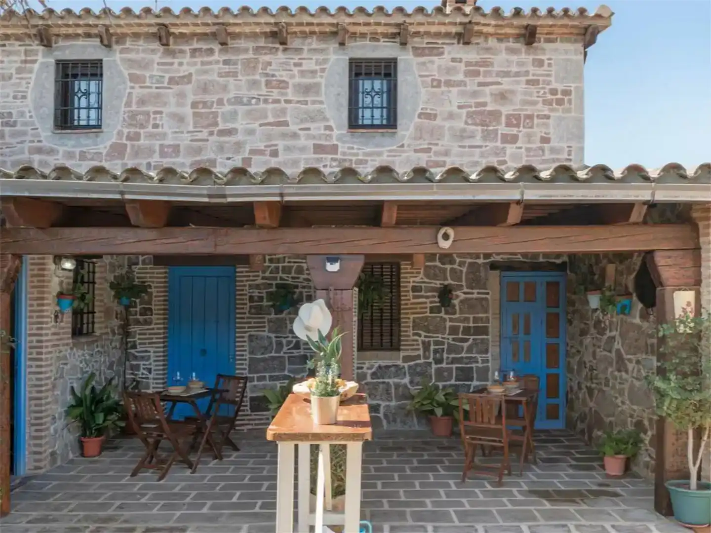 Finca rústica de lloguer en Conil de la Frontera amb Aire condicionat, Jardí privat i Piscina