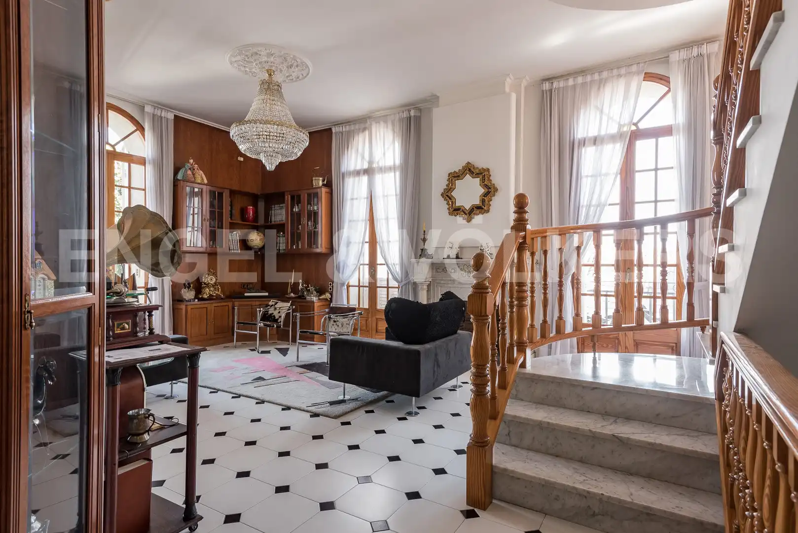 Sala de estar de Casa o chalet en venta en Sant Fost de Campsentelles con Aire acondicionado, Calefacción y Jardín privado