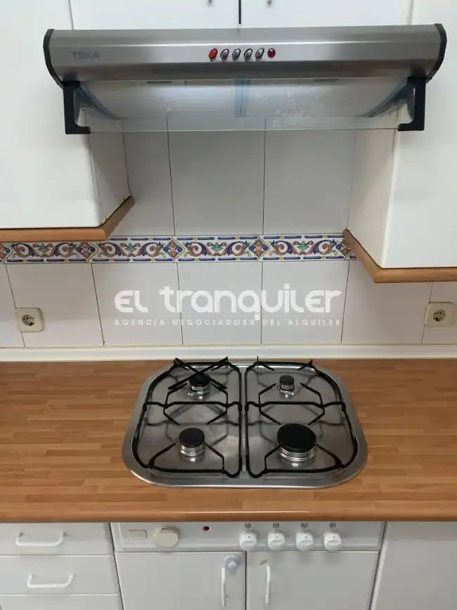 Kitchen of Flat for sale in Madrid  with Parquet flooring and Swimming Pool