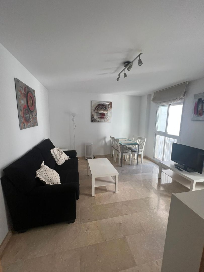 Living room of Apartment to rent in  Granada Capital  with Heating, Furnished and Washing machine