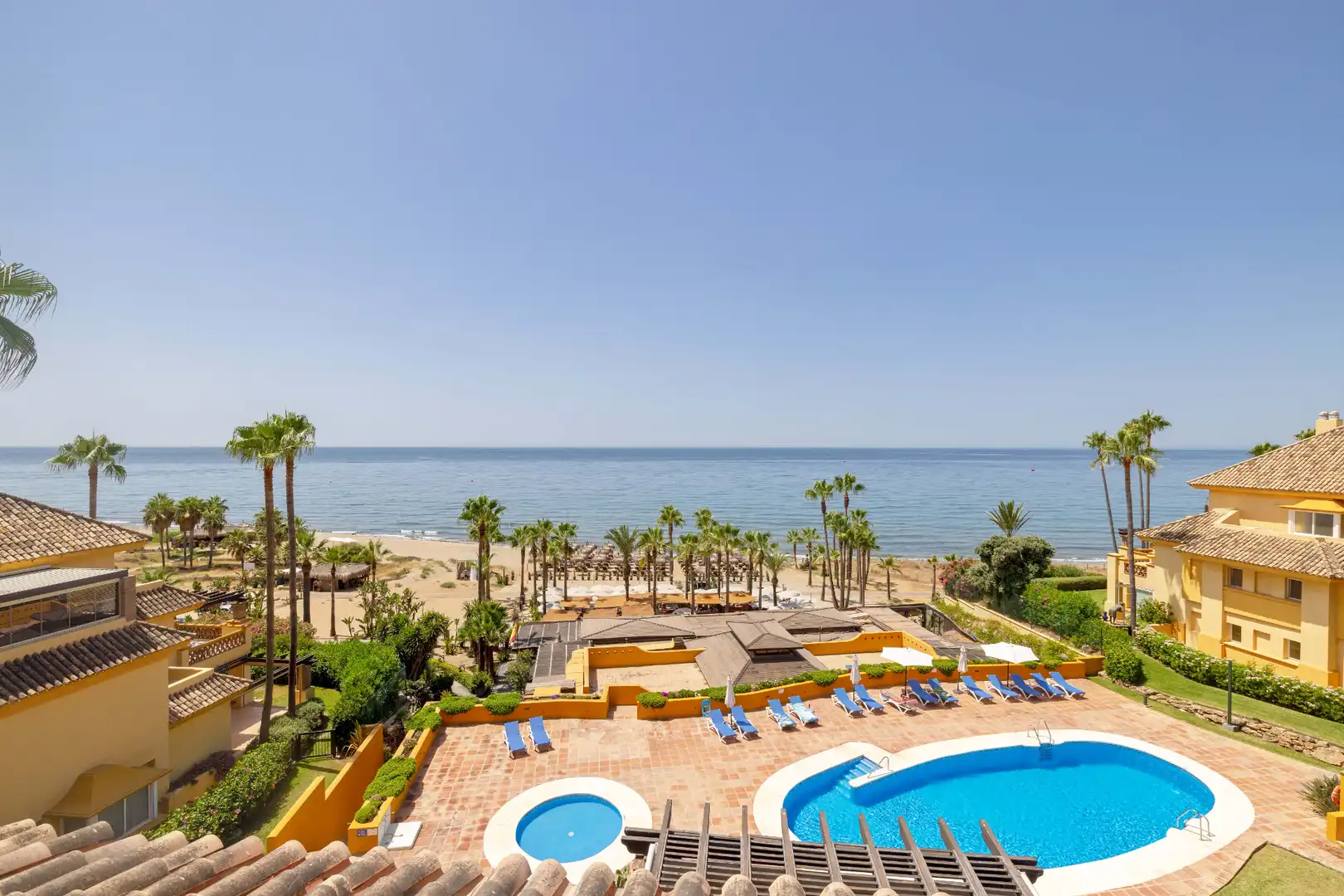 Garten von Dachboden zum Verkauf in Marbella mit Klimaanlage, Heizung und Terrasse