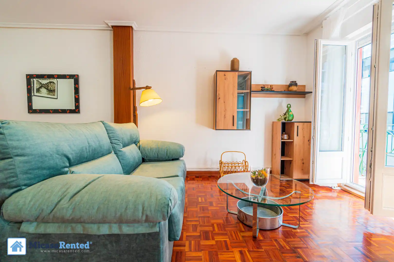 Sala de estar de Piso en venta en Santander con Calefacción, Parquet y Terraza