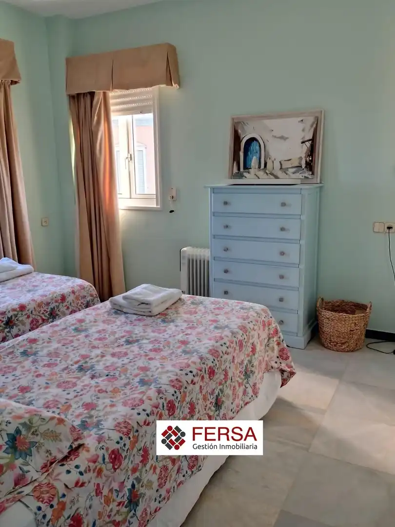 Bedroom of Attic for rent in El Puerto de Santa María  with Air Conditioner, Heating and Terrace