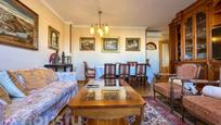 Living room of Flat for sale in  Madrid Capital  with Air Conditioner, Private garden and Terrace