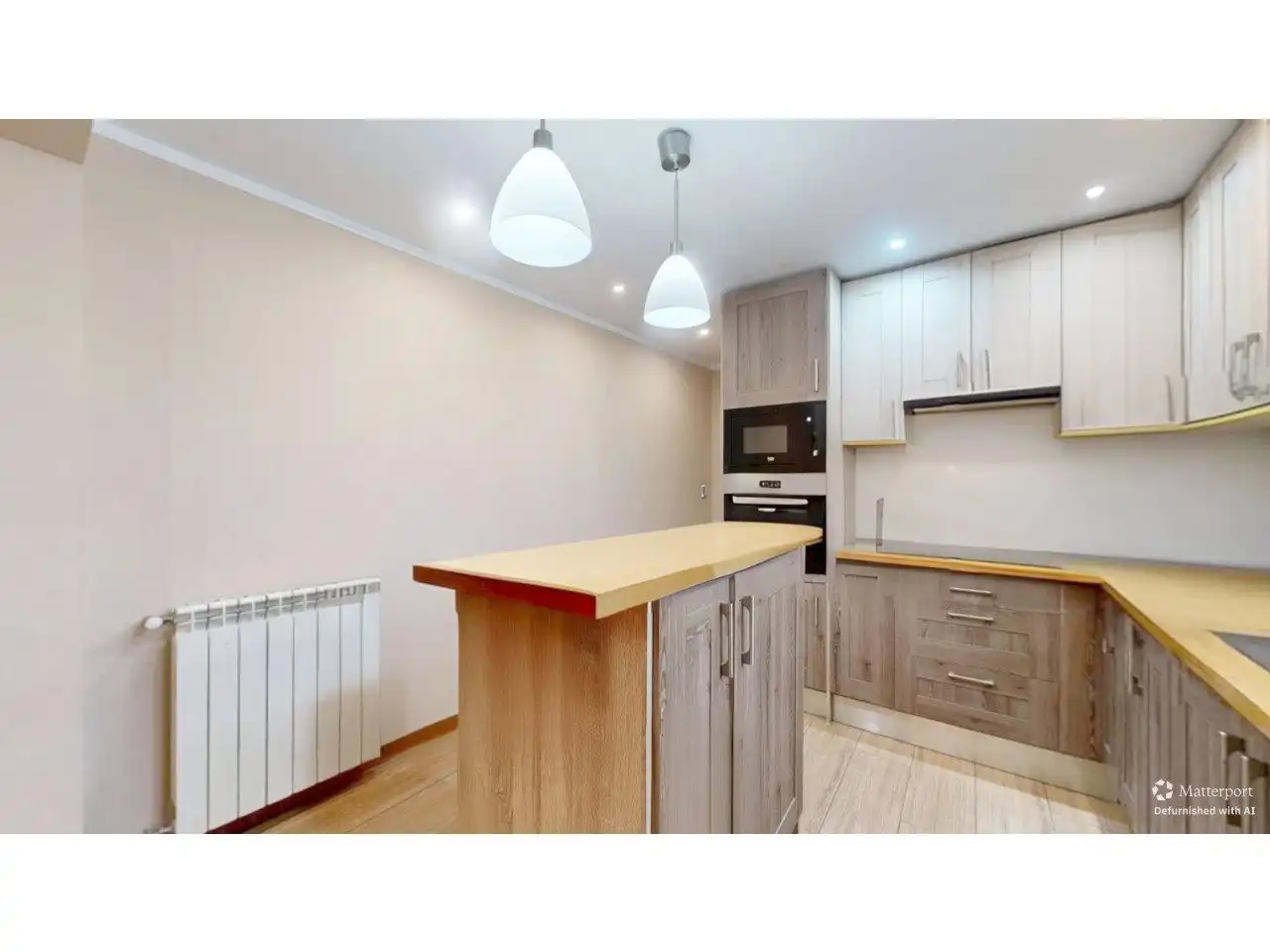Kitchen of Flat for sale in Torrent  with Air Conditioner, Private garden and Balcony