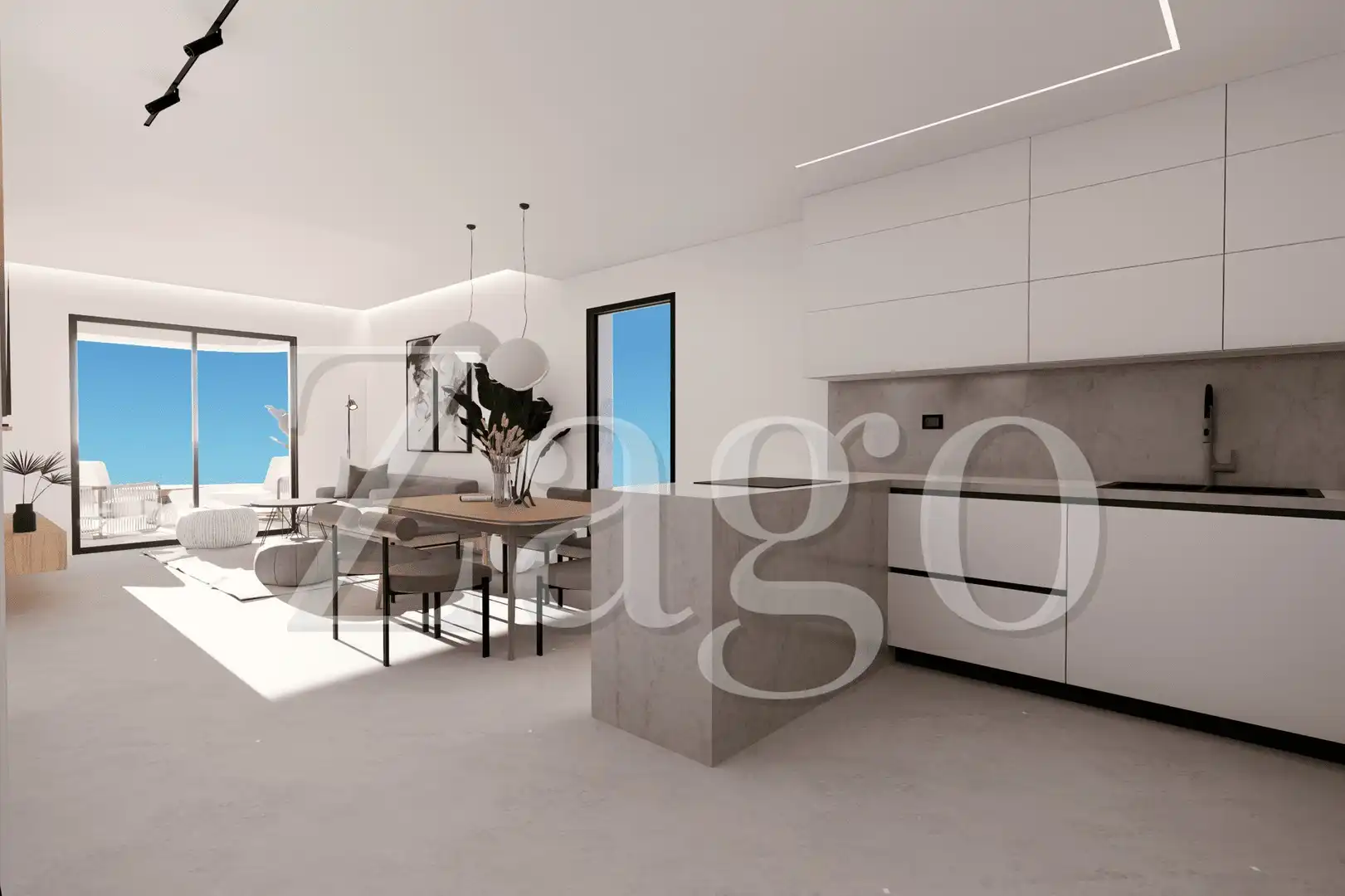 Apartament amb piscina en venda a Balcón de Finestrat - Terra Marina, imagen 9