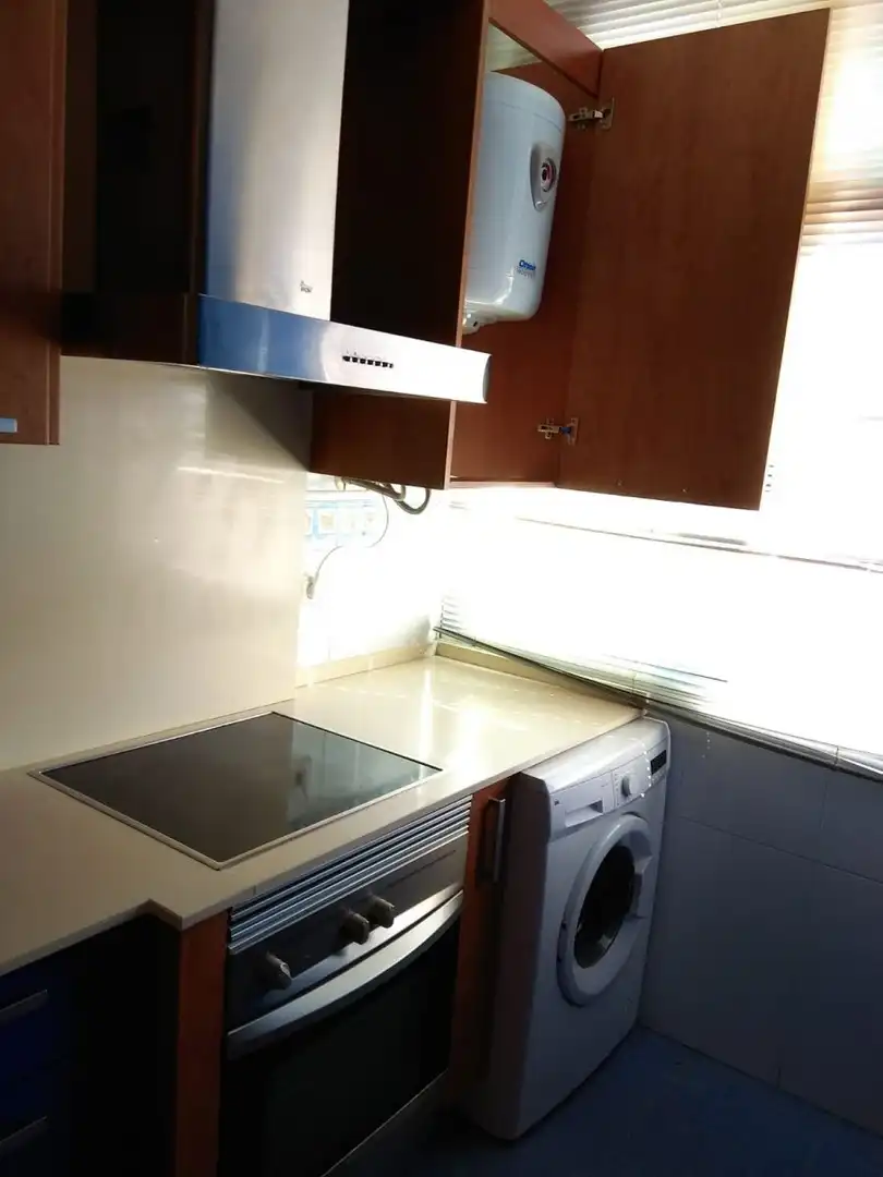 Kitchen of Flat for rent in Murcia  with Air Conditioner, Storage room and Furnished