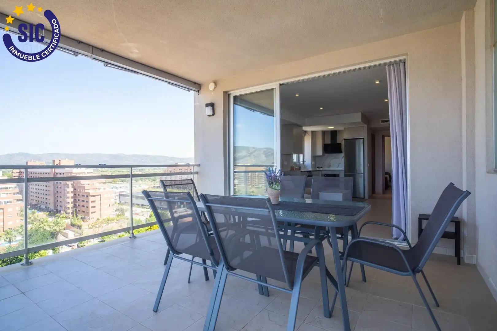 Terrassa de Apartament en venda en Oropesa del Mar / Orpesa amb Aire condicionat, Jardí privat i Terrassa