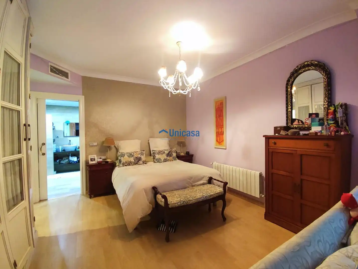 Bedroom of Houses for sale in Málaga  with Air Conditioner, Heating and Private garden