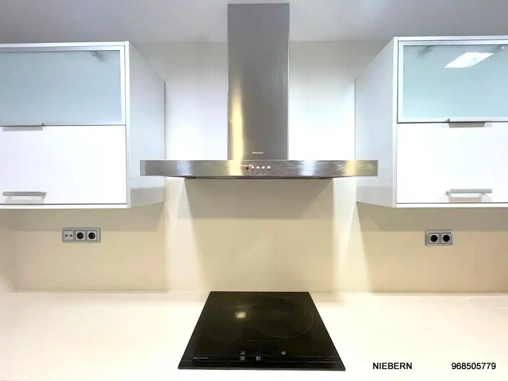 Cocina de Piso de alquiler en Cartagena con Aire acondicionado, Parquet y Amueblado