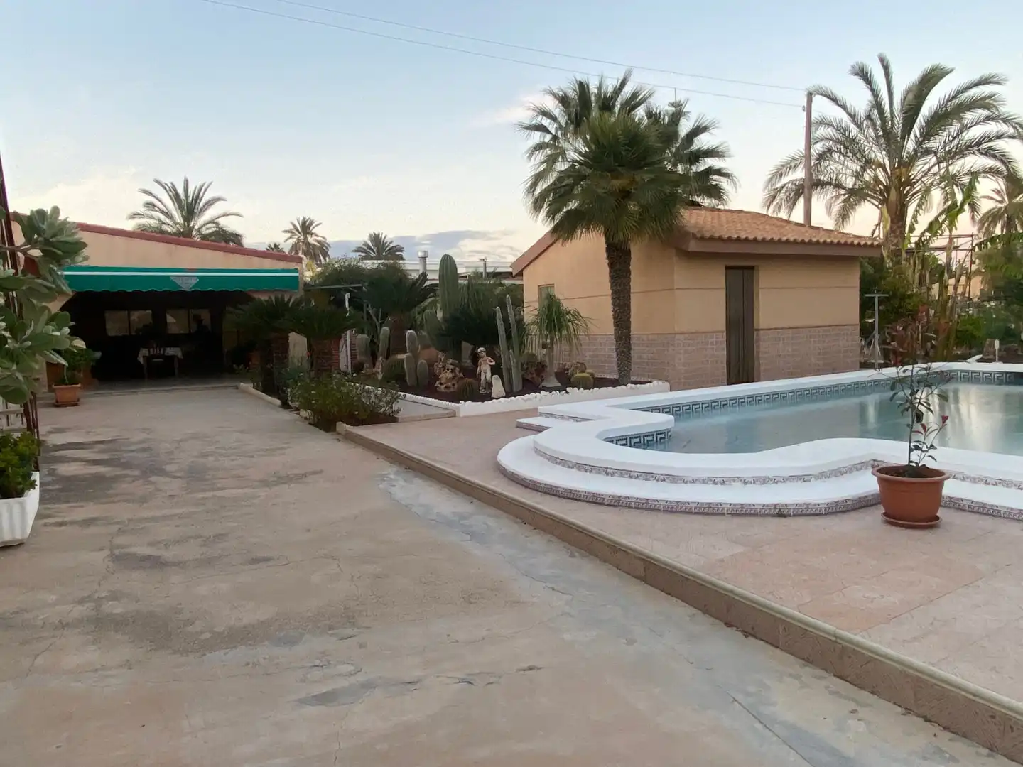 Piscina de Finca rústica en venda en Elche / Elx amb Jardí privat, Terrassa i Piscina