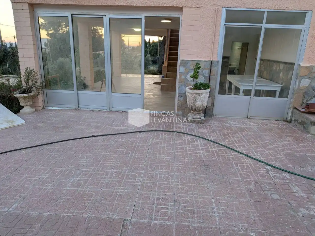 Terraza de Finca rústica de alquiler en San Vicente del Raspeig / Sant Vicent del Raspeig con Terraza y Amueblado